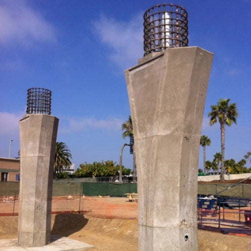 Octage Pier Forms For San Diego Airport Highway Project